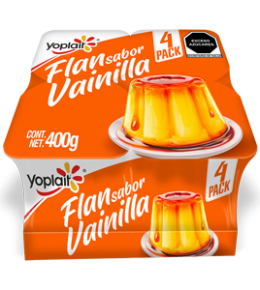 Flan Vainilla 4 Pack