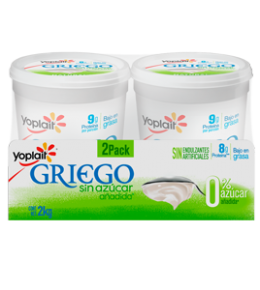 YOGHURT GRIEGO SIN AZÚCAR TWO PACK